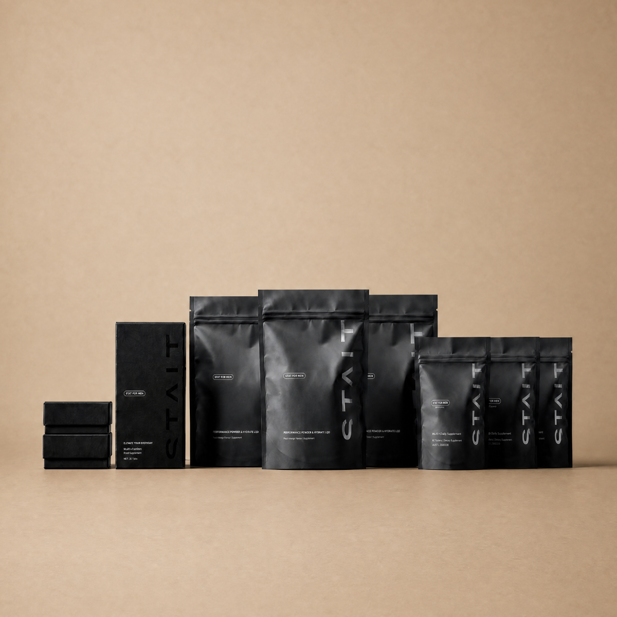 STAIT pack: STAIT for men, STAIT recover, STAIT herbal tea for men